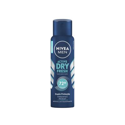 Desodorante Aerossol Nivea Men Active Dry Fresh 150ml